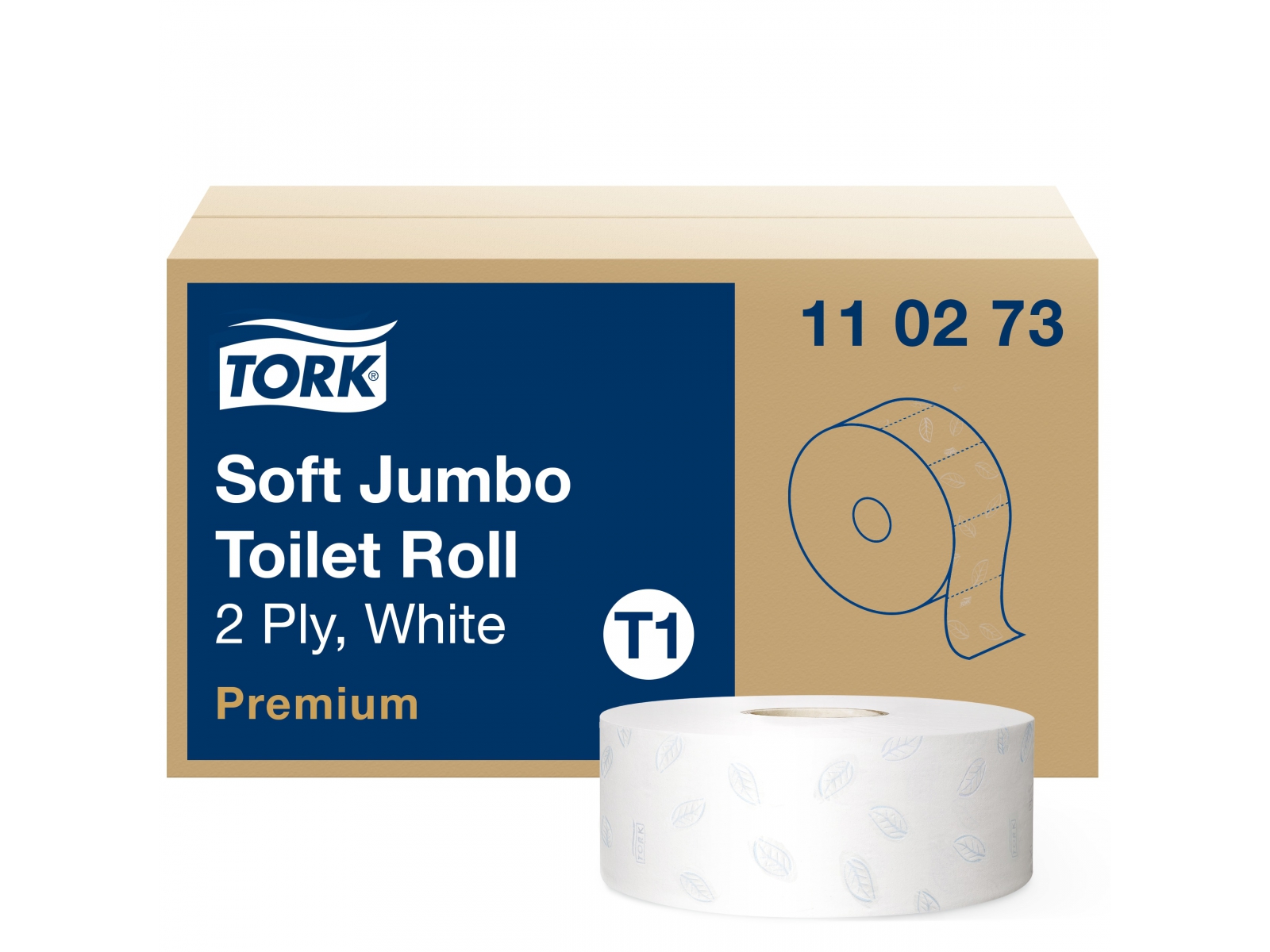 Papier toaletowy Maxi Tork 110273 Premium T1 x6 360m